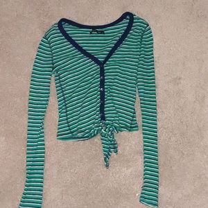 Long sleeve cropt top